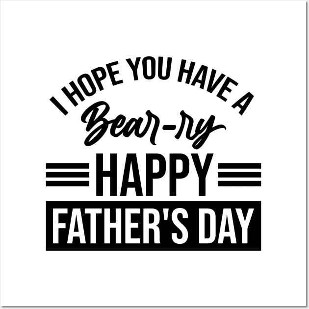 Father's- Happy father's day Wall Art by Beyond TShirt